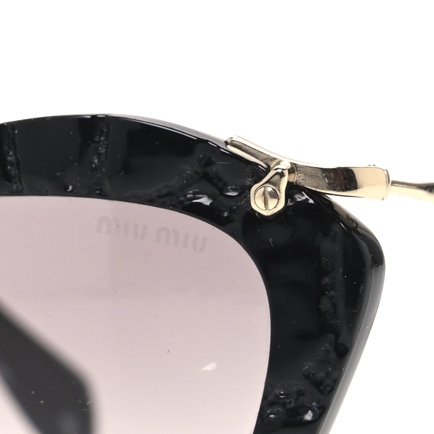 Miu Miu Cat-Eye Sunglasses — Black SMU10N