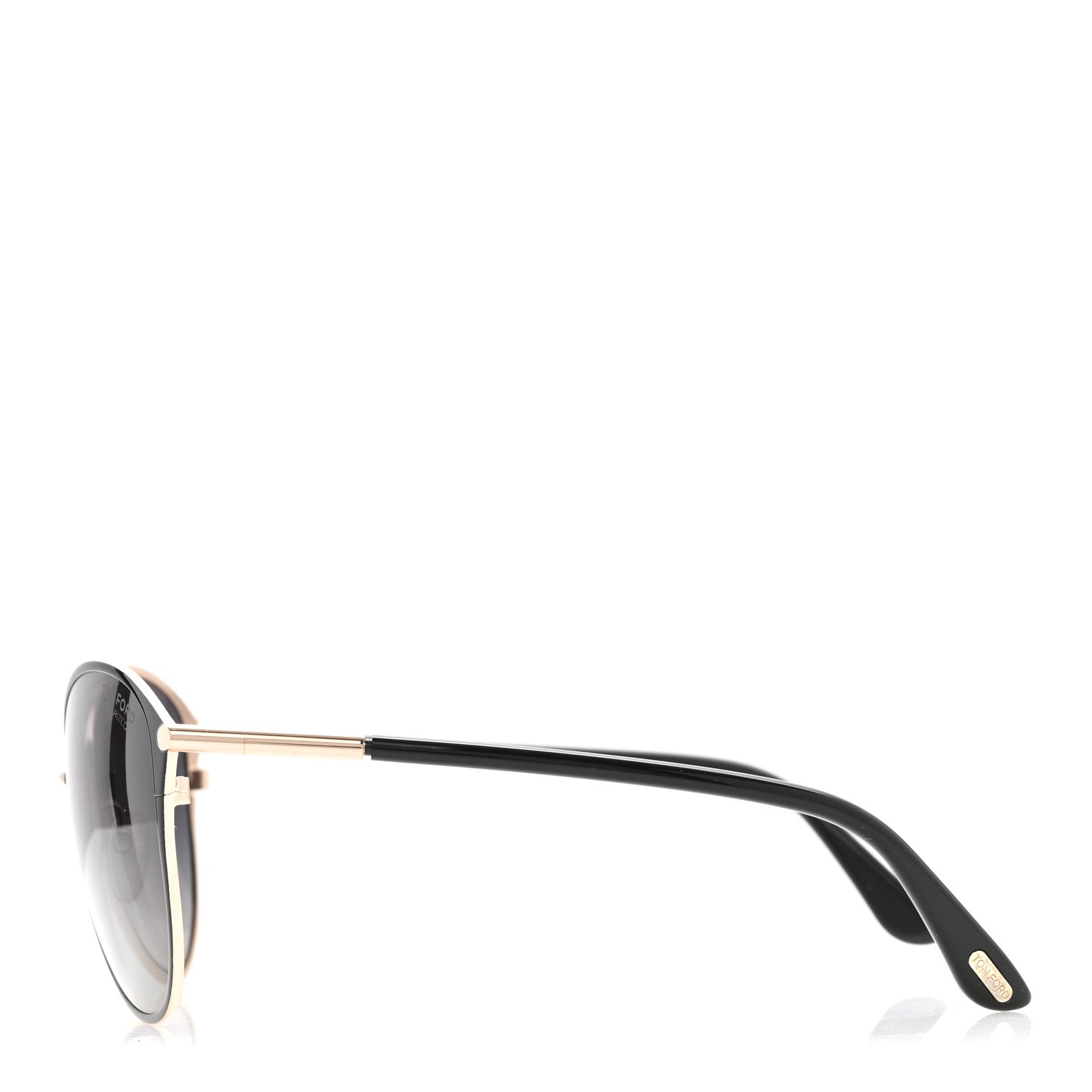 Tom Ford Round Sunglasses — Black TF320