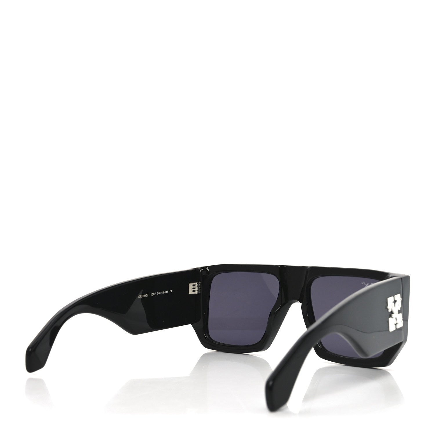 Off-White Square Sunglasses — Black