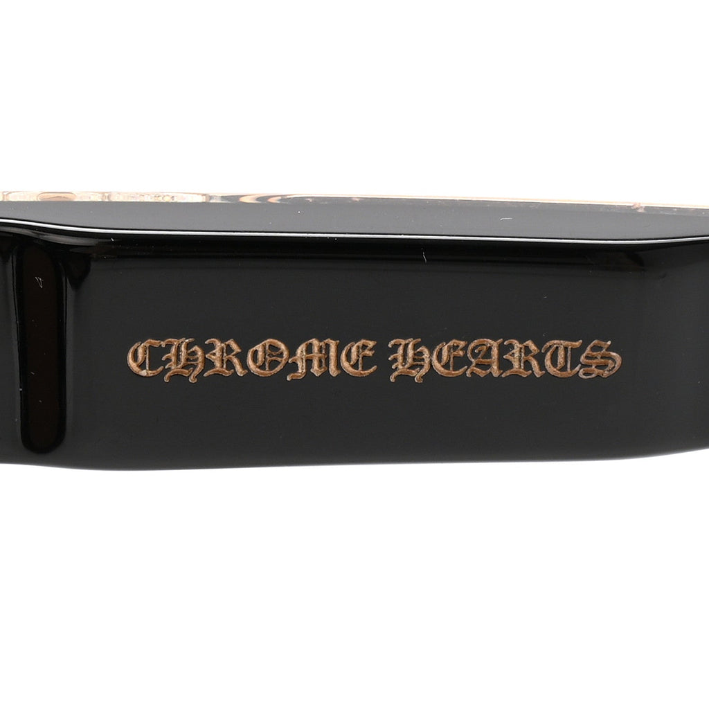 Chrome Hearts Square Sunglasses — Black