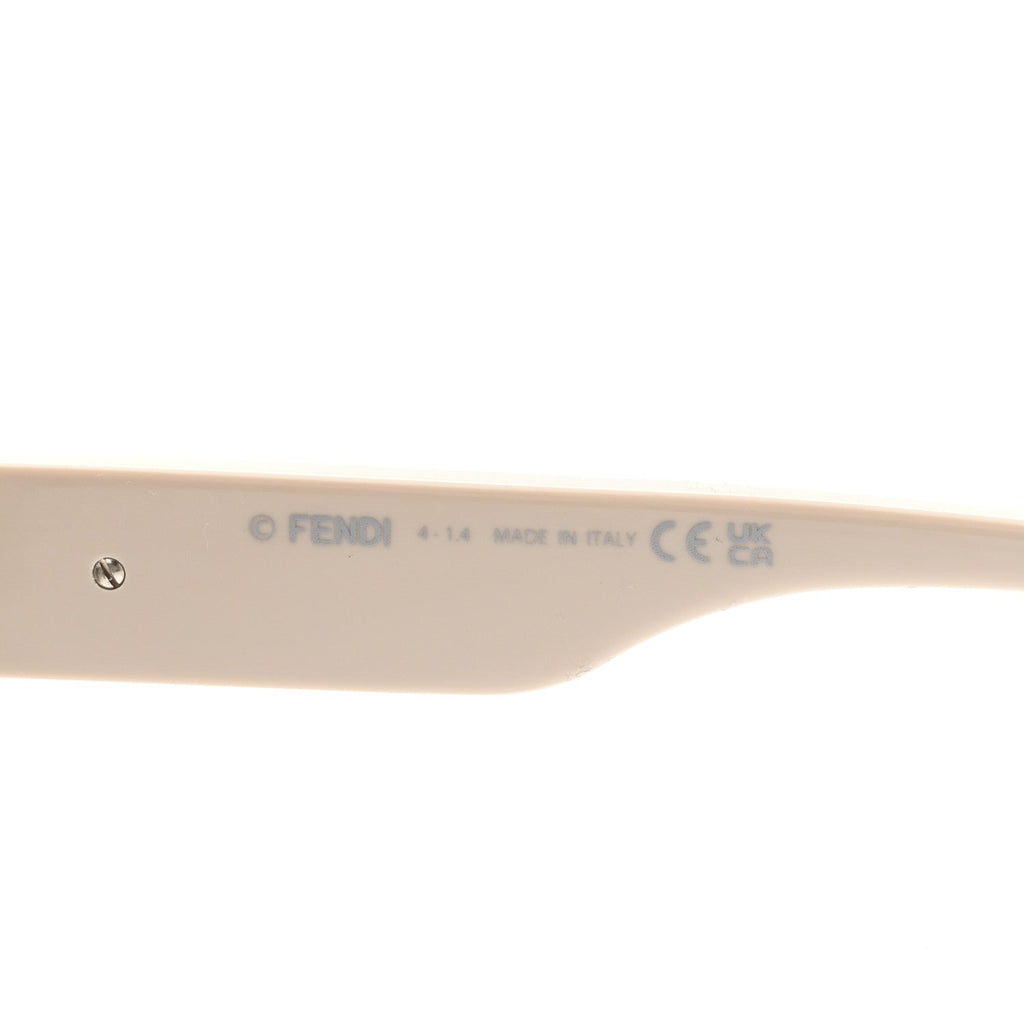 Fendi Rectangle Sunglasses — Beige