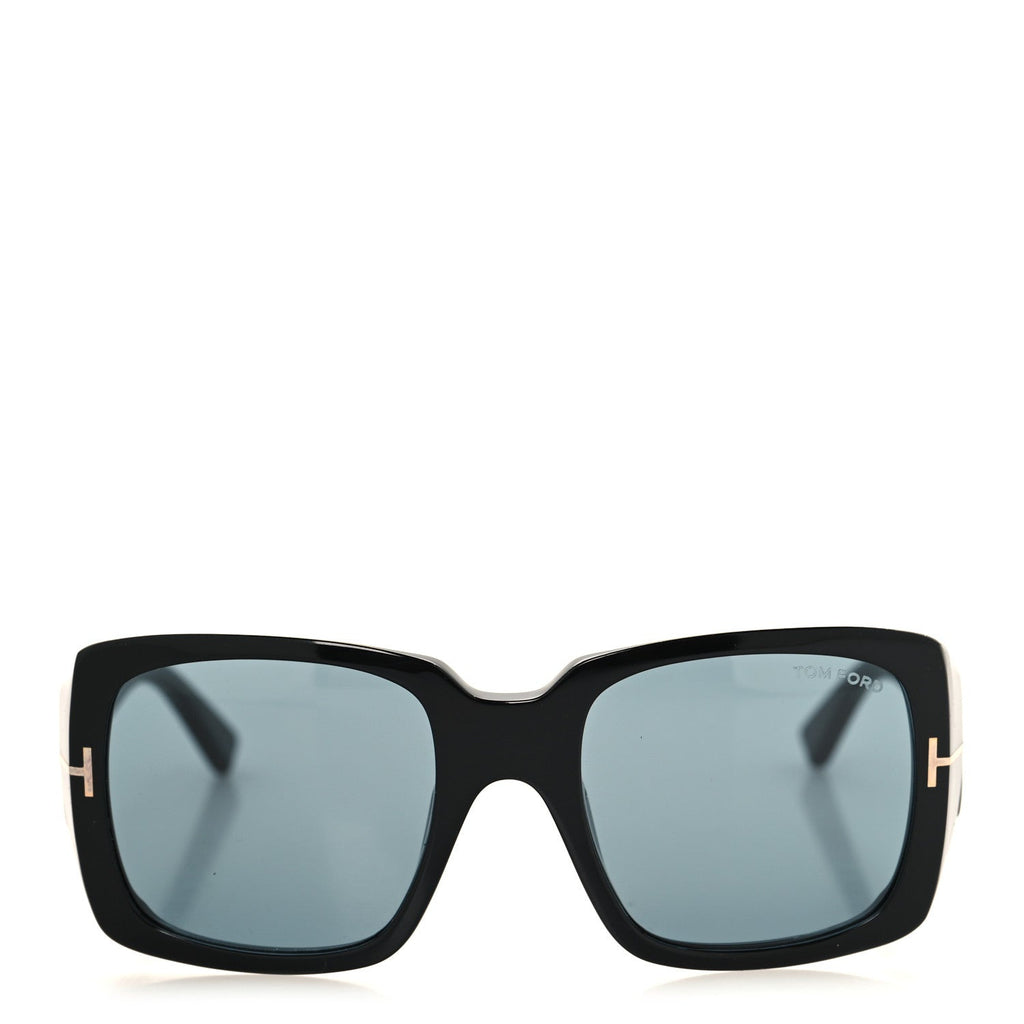 Tom Ford Square Sunglasses — Black TF1035