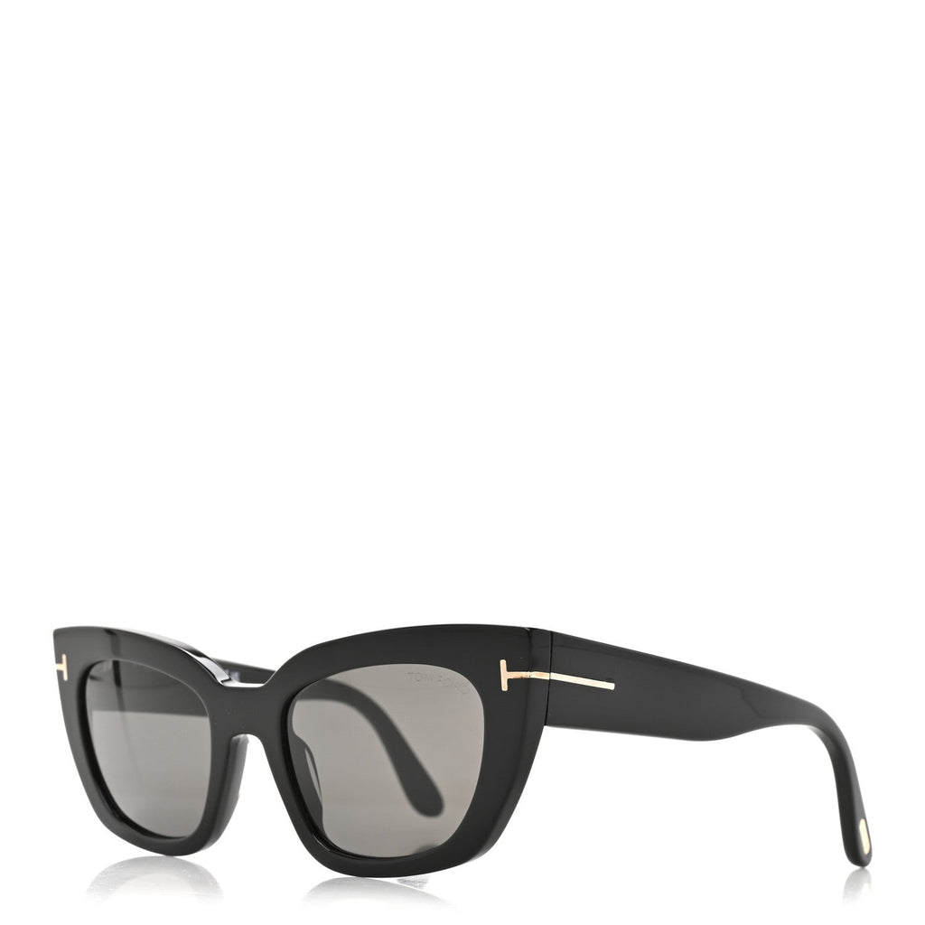 Tom Ford Square Sunglasses — Black TF1190