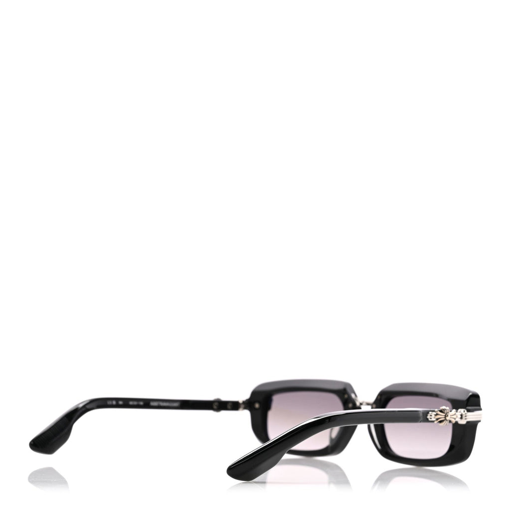 Chrome Hearts Square Sunglasses — Black