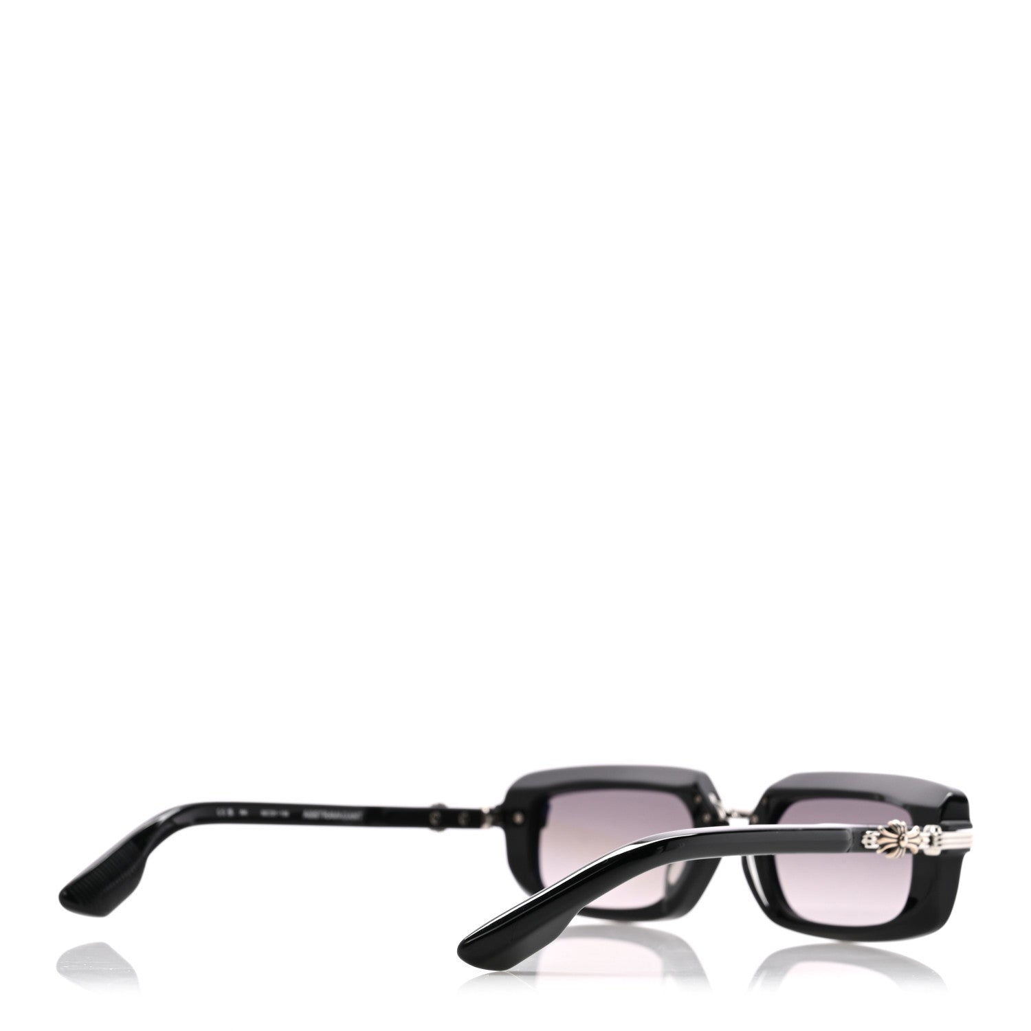 Chrome Hearts Square Sunglasses — Black