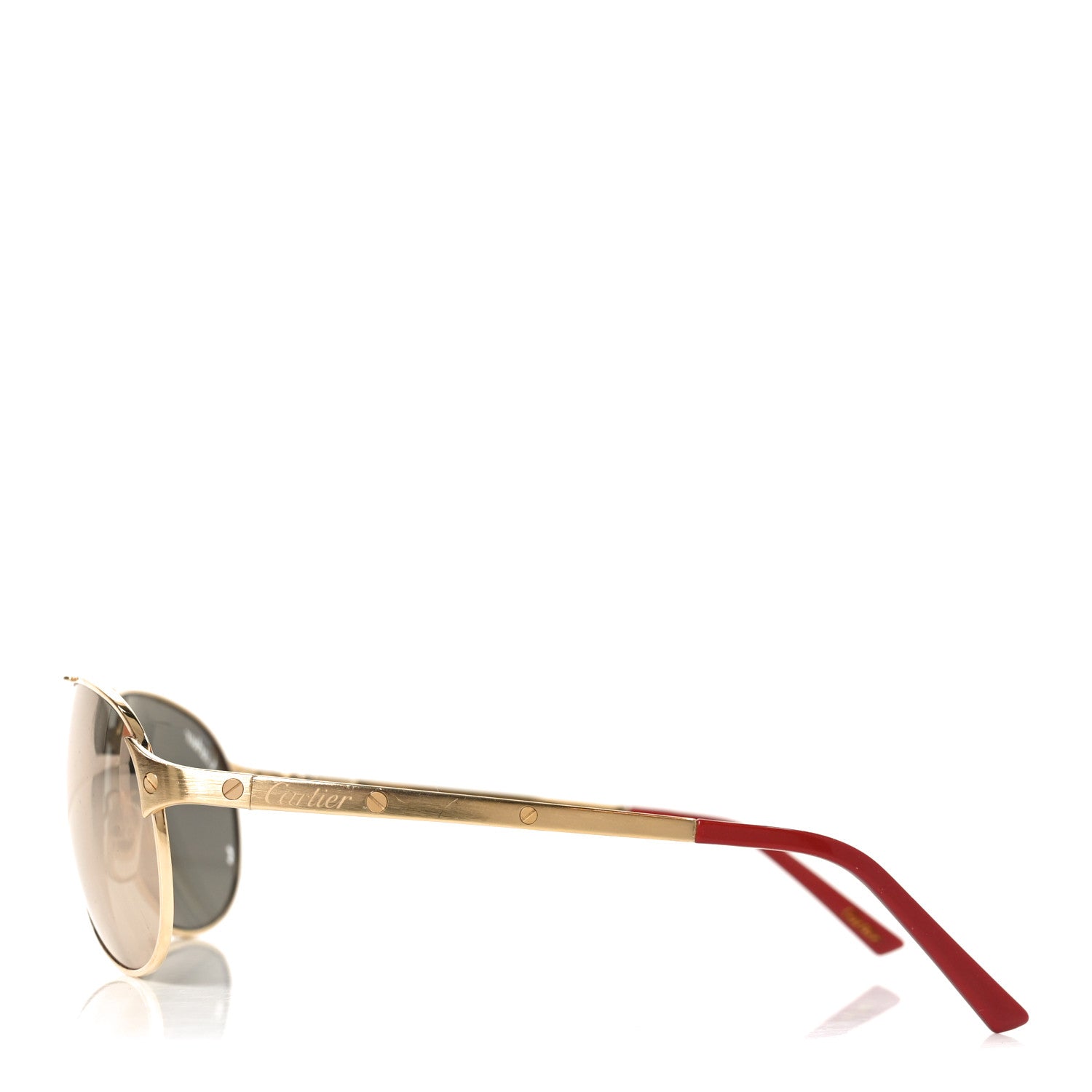 Cartier Aviator Sunglasses — Gold