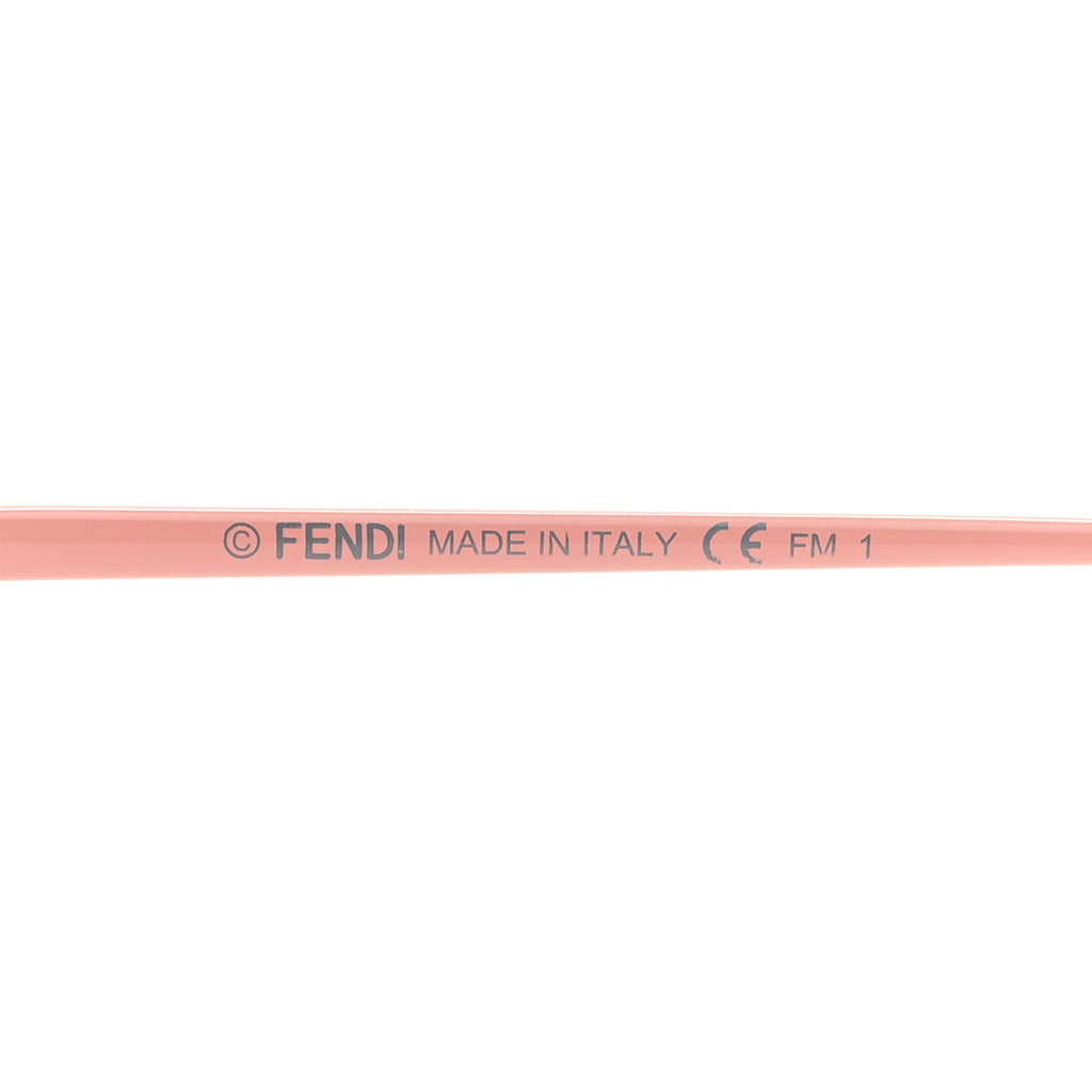 Fendi Round Sunglasses — Pink