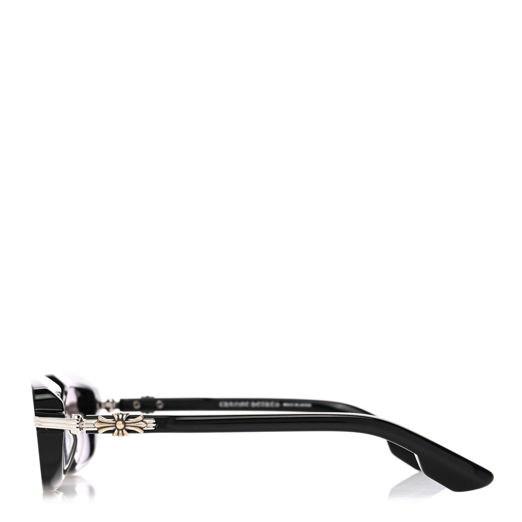 Chrome Hearts Square Sunglasses — Black