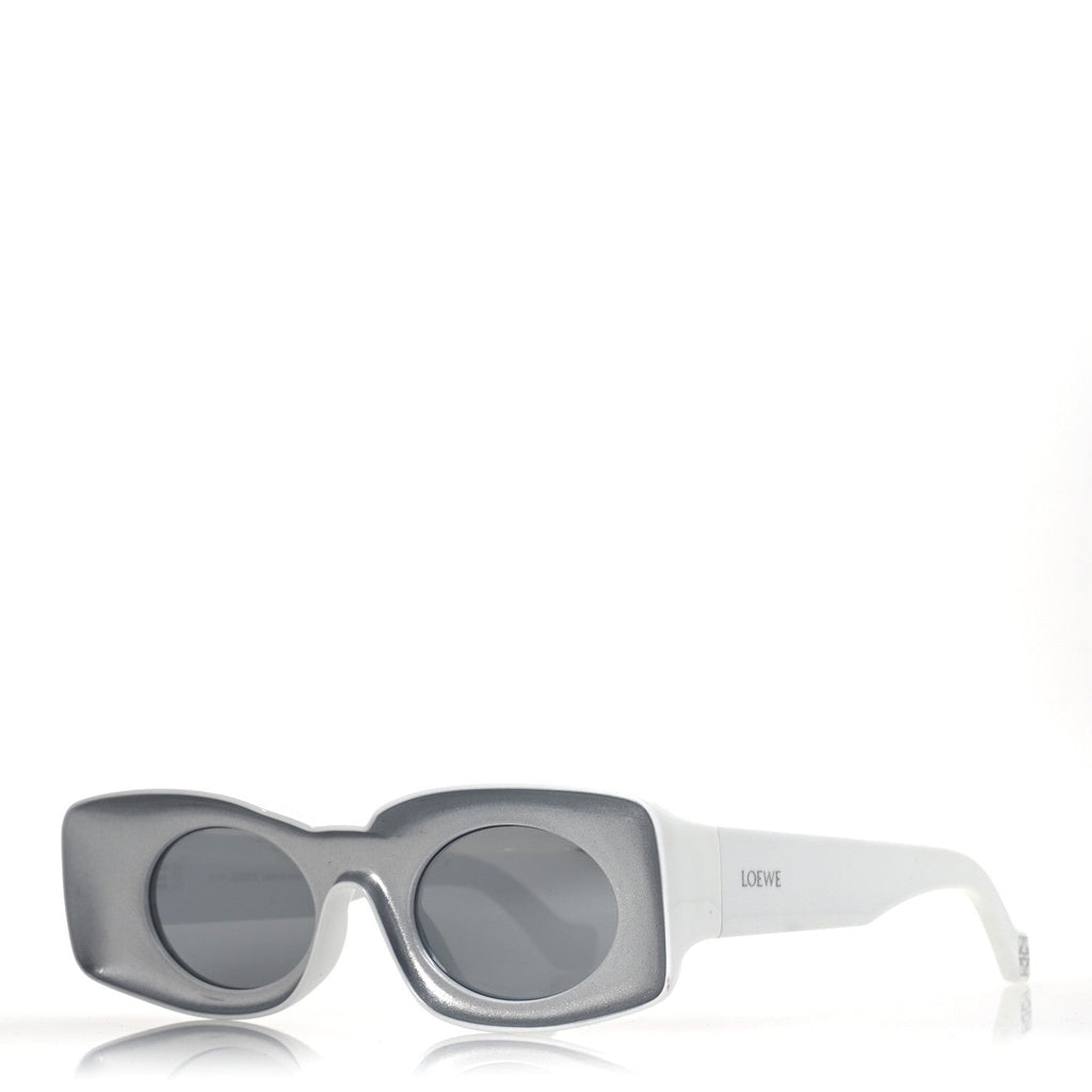 Loewe Cat-Eye Sunglasses — Silver