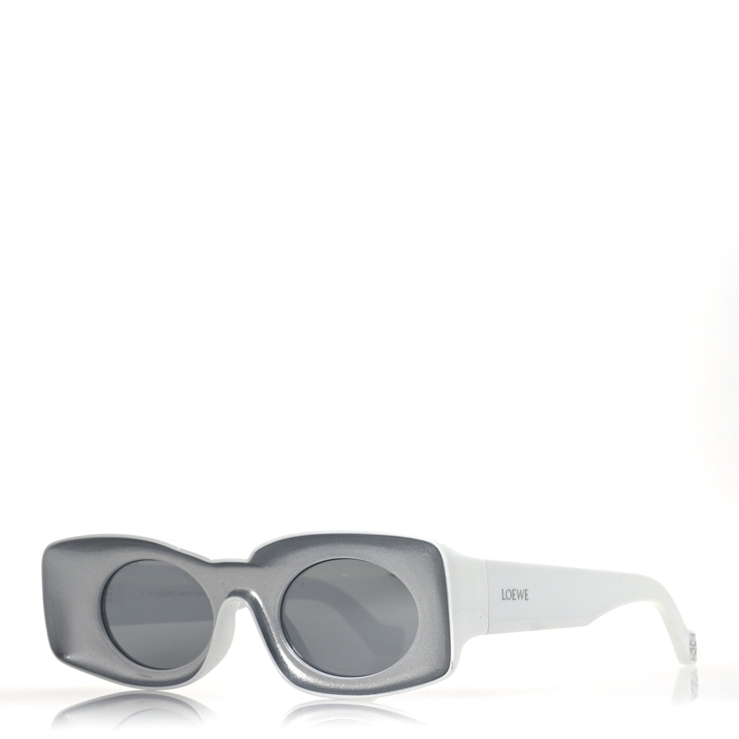 Loewe Cat-Eye Sunglasses — Silver