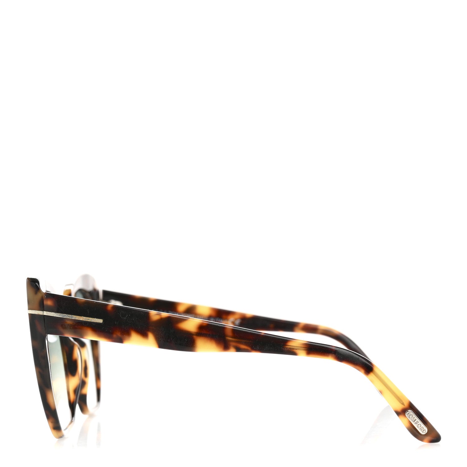 Tom Ford Cat-Eye Sunglasses — Tortoise TF553