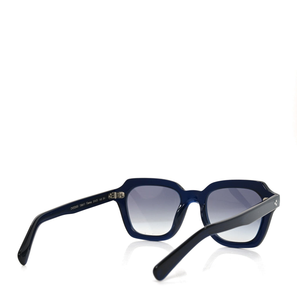 Oliver Peoples Wayfarer Sunglasses — Blue