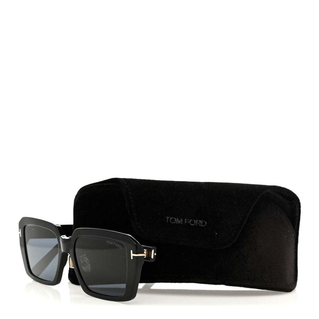 Tom Ford Square Sunglasses — Black TF1164-K