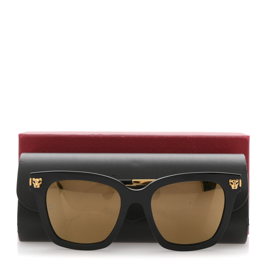 Cartier Cat-Eye Sunglasses — Black