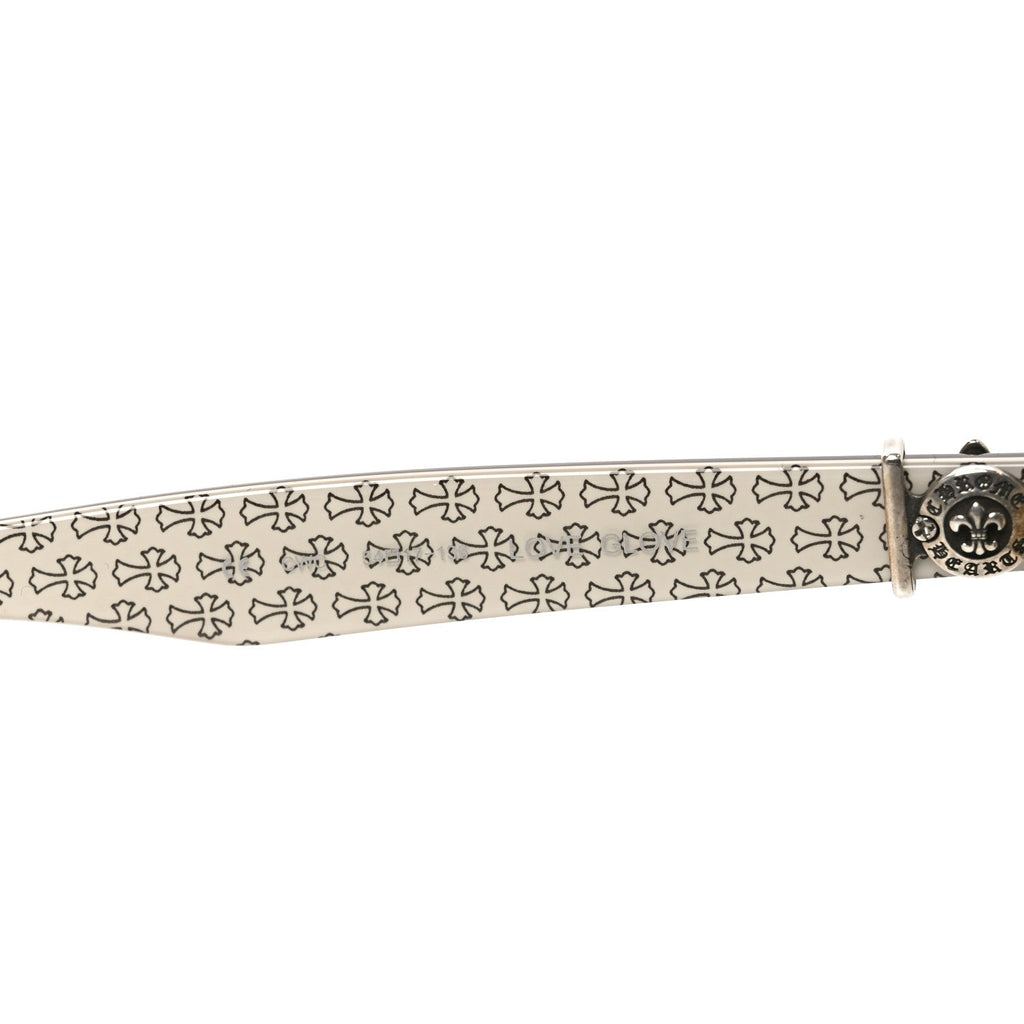 Chrome Hearts Square Sunglasses — Brown