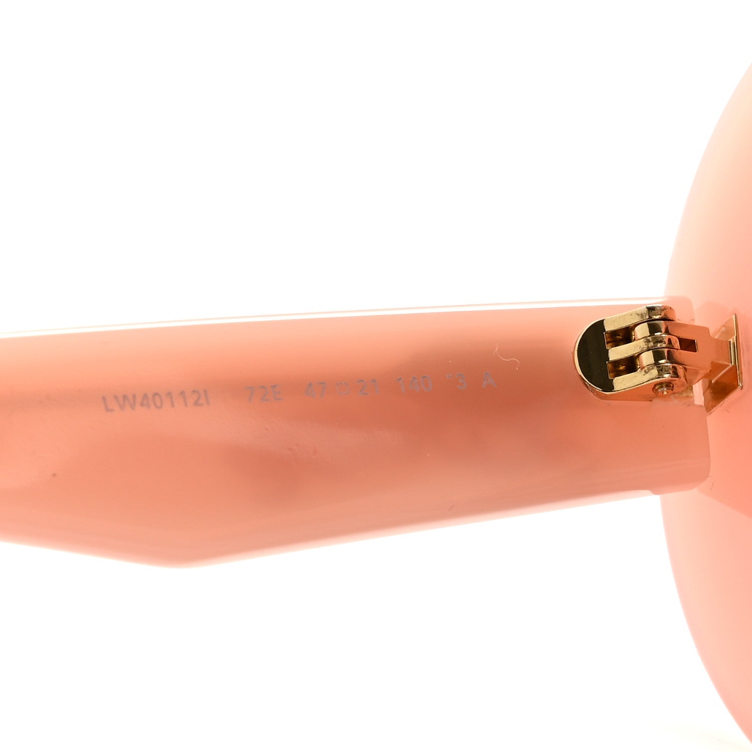 Loewe Round Sunglasses — Pink