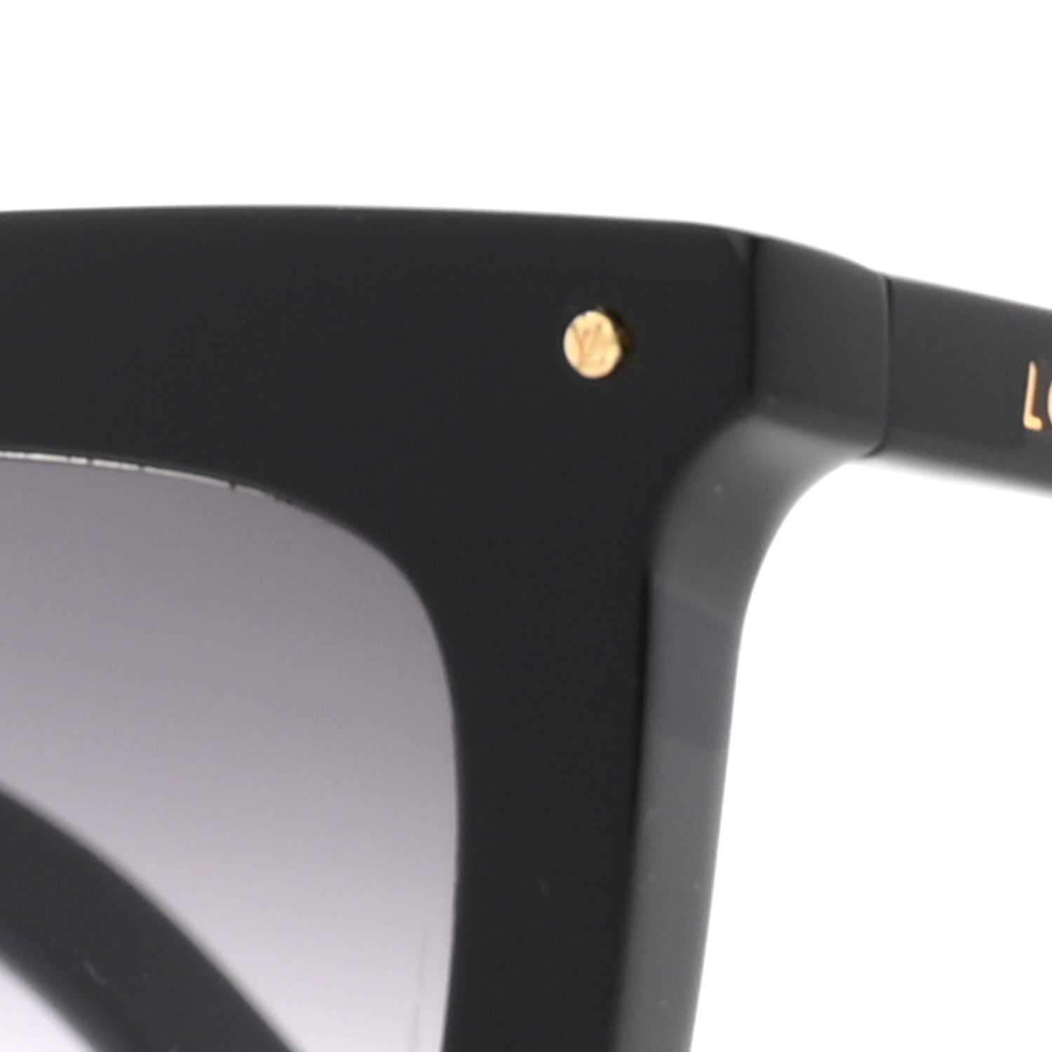 Louis Vuitton Square Sunglasses — Black Z1217E