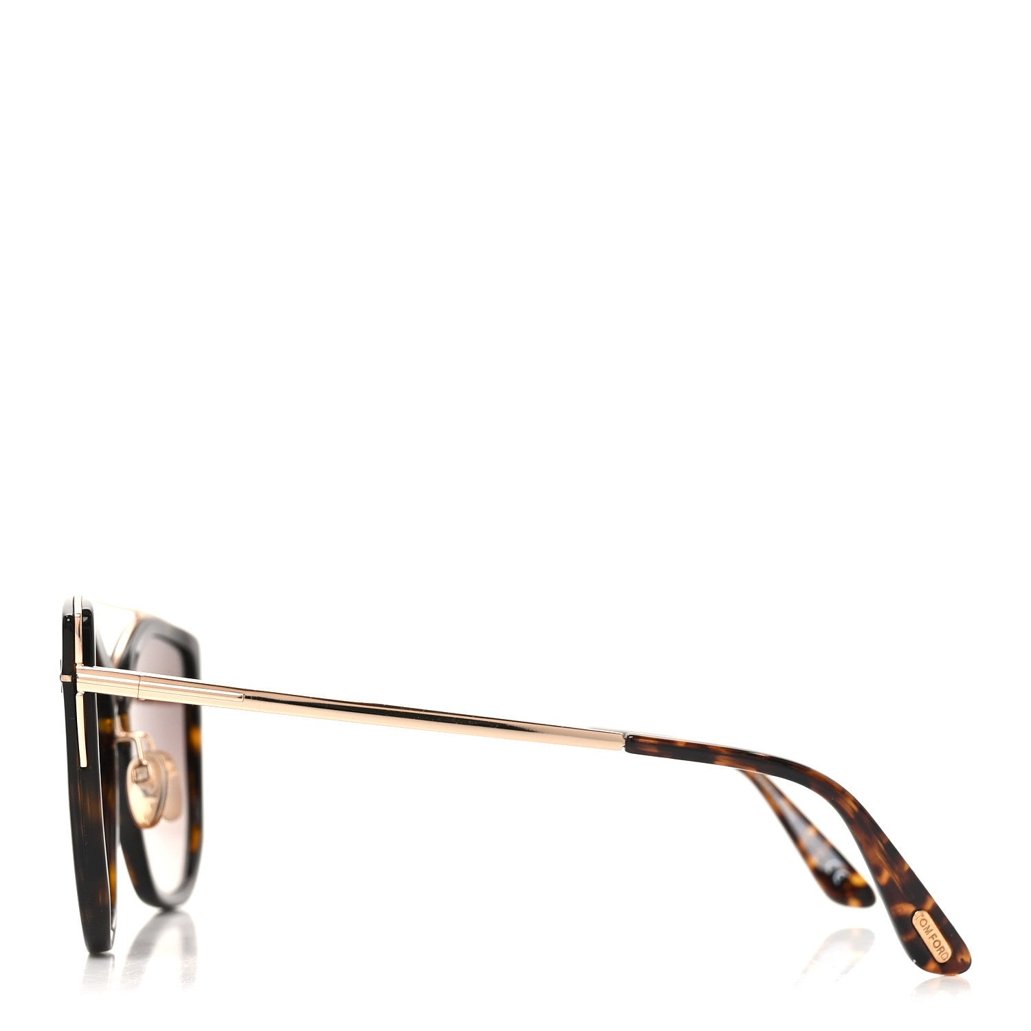 Tom Ford Square Sunglasses — Tortoise TF648