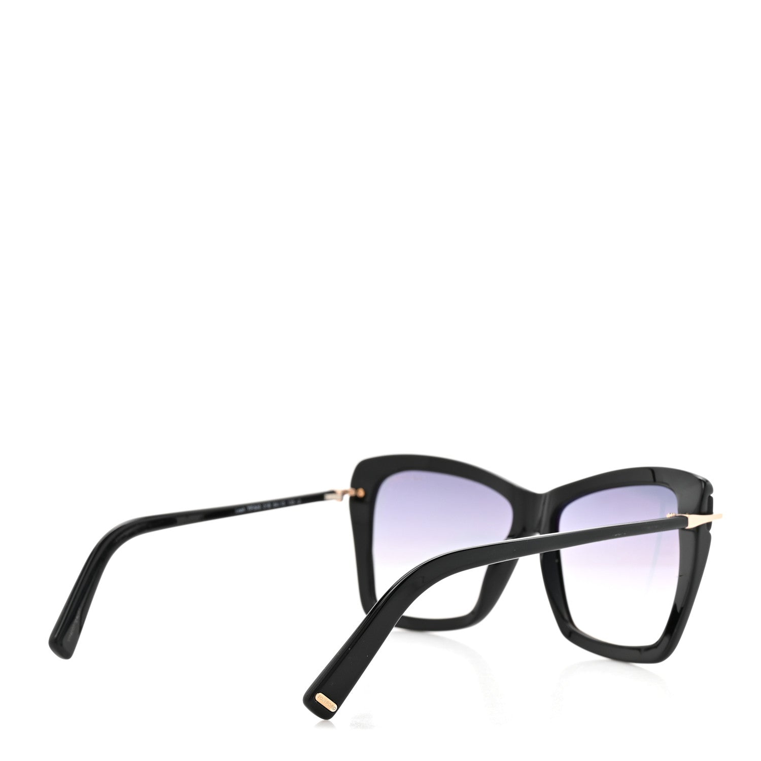 Tom Ford Cat-Eye Sunglasses — Black TF849