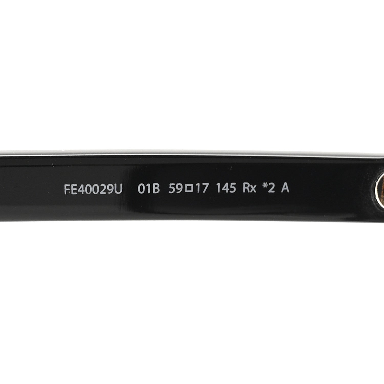 Fendi Cat-Eye Sunglasses — Black