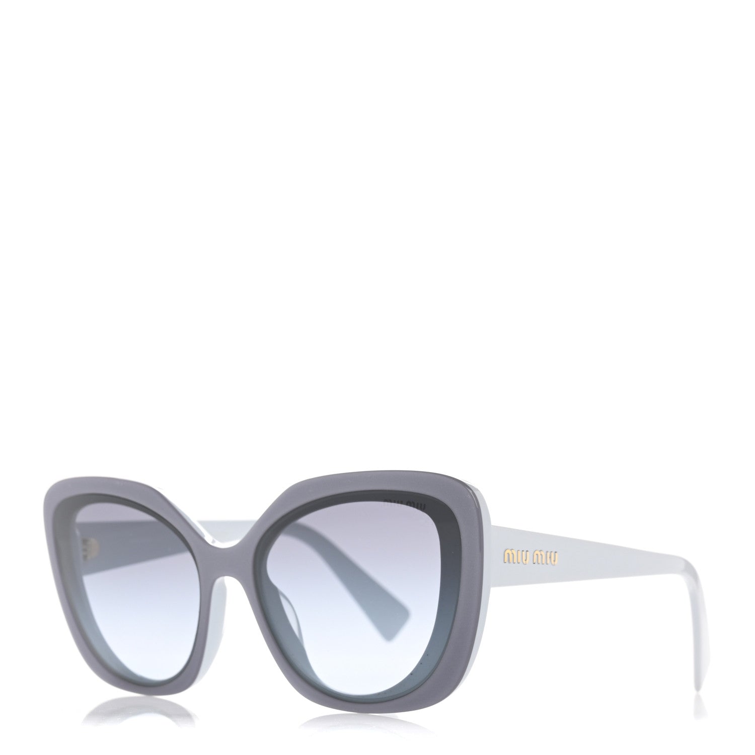 Miu Miu Cat-Eye Sunglasses — Blue SMU06X
