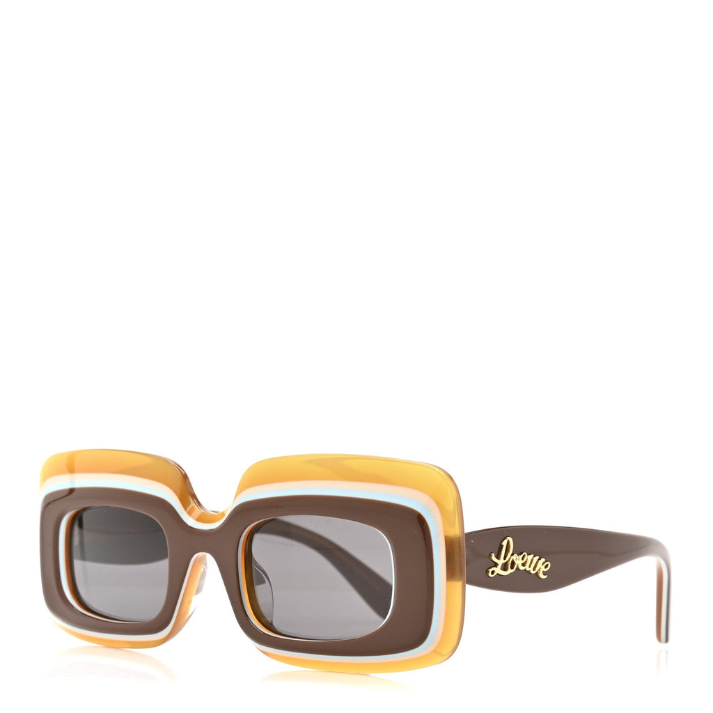 Loewe Square Sunglasses — Brown