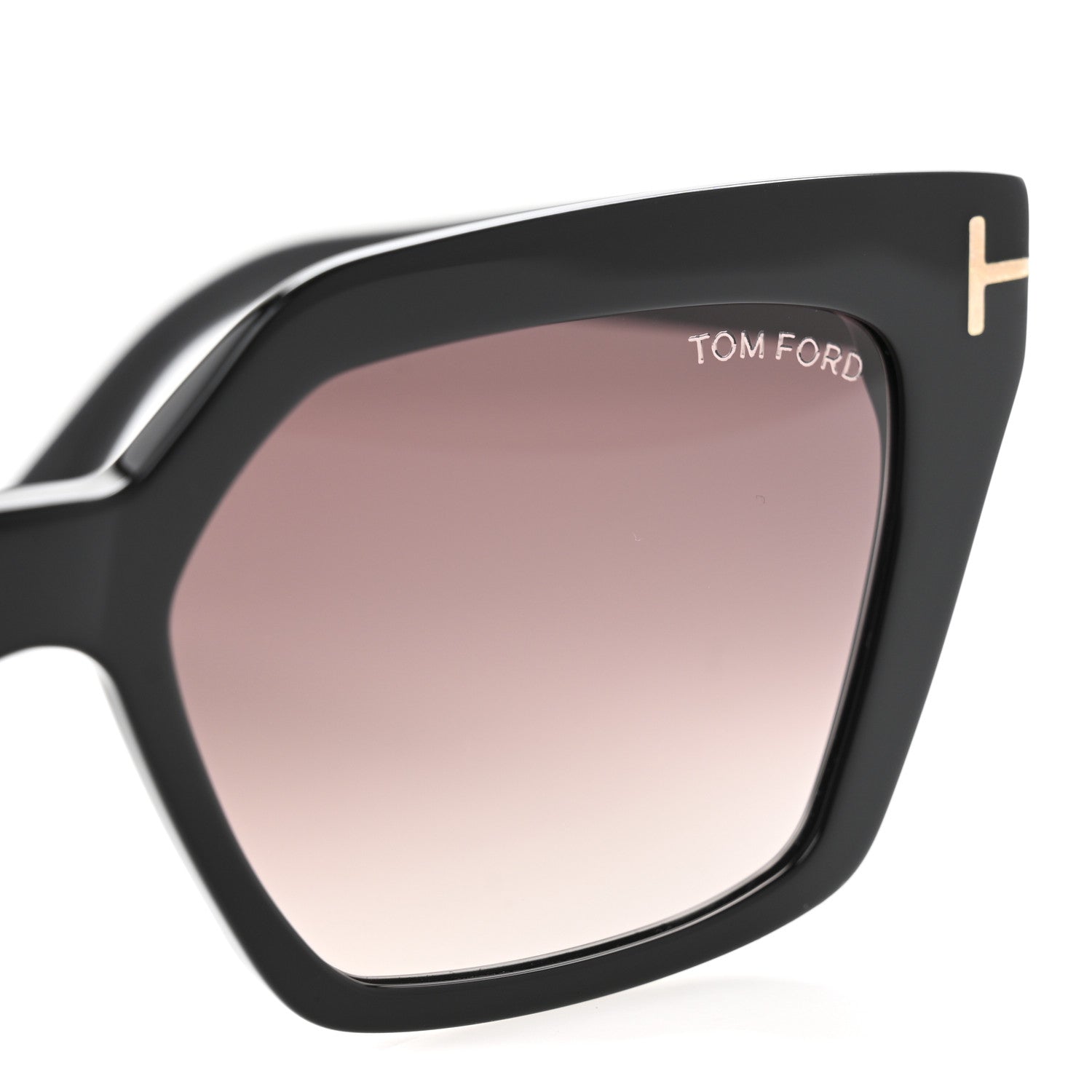 Tom Ford Square Sunglasses — Black TF1030