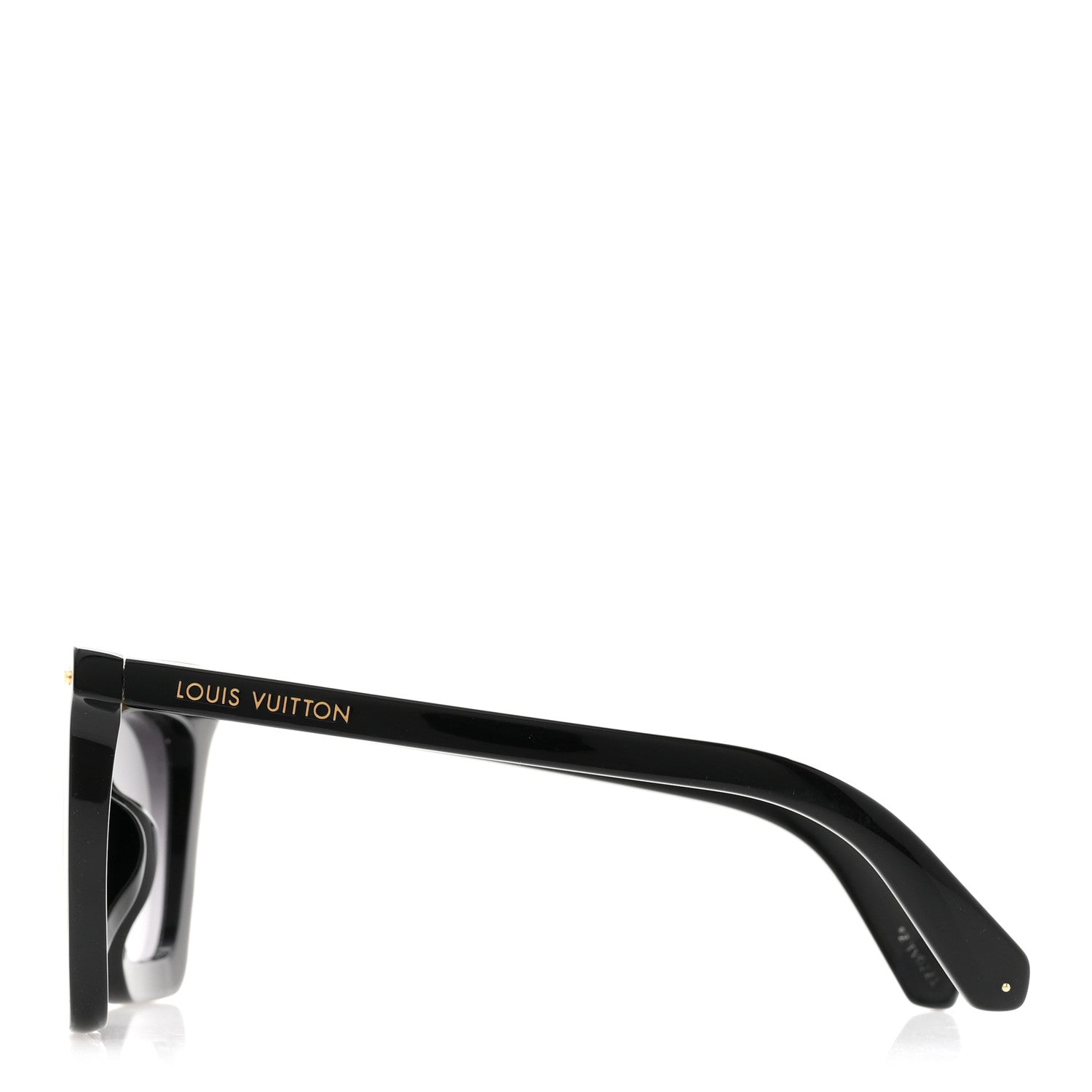 Louis Vuitton Square Sunglasses — Black Z1217E