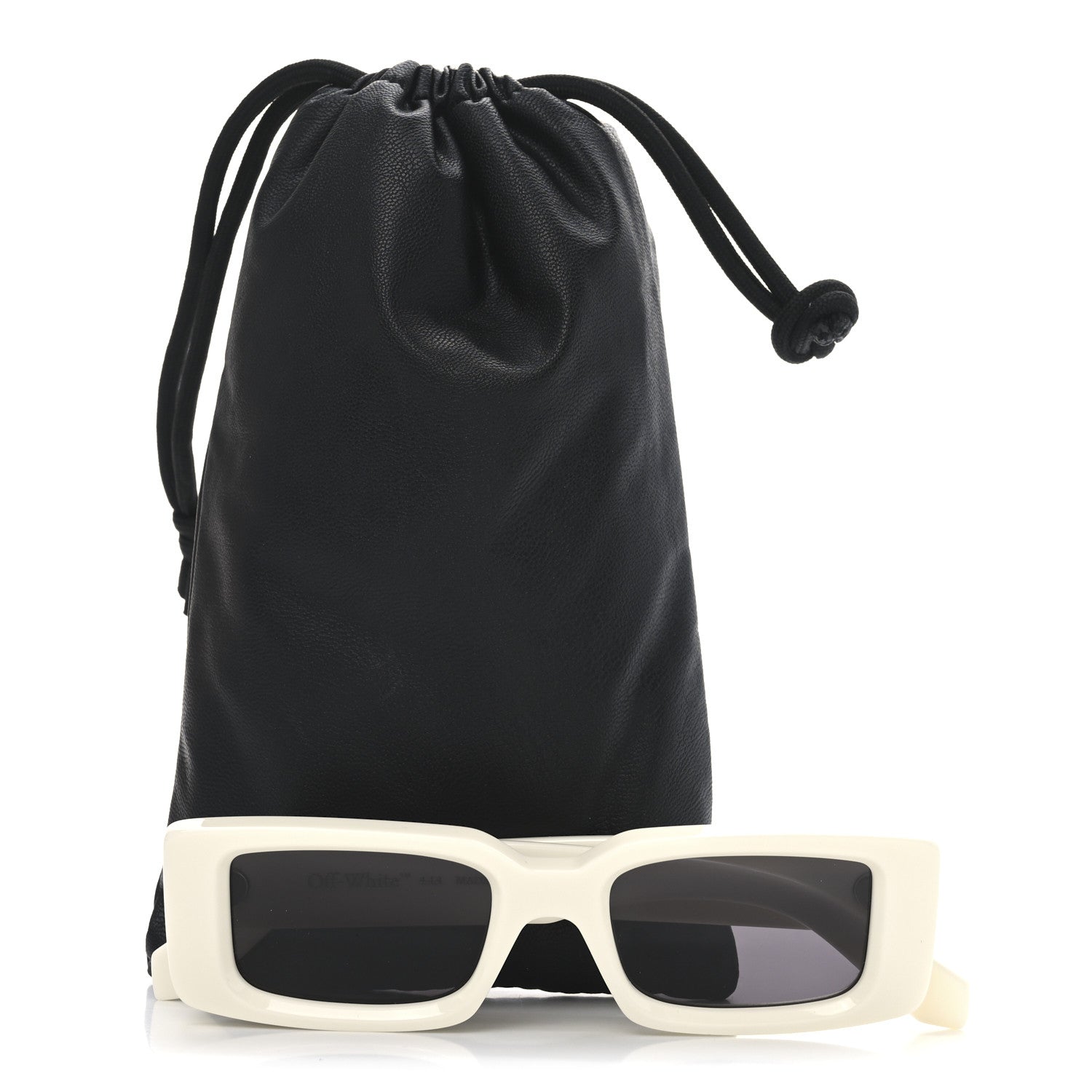Off-White Square Sunglasses — White