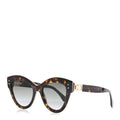 Fendi Cat-Eye Sunglasses — Tortoise