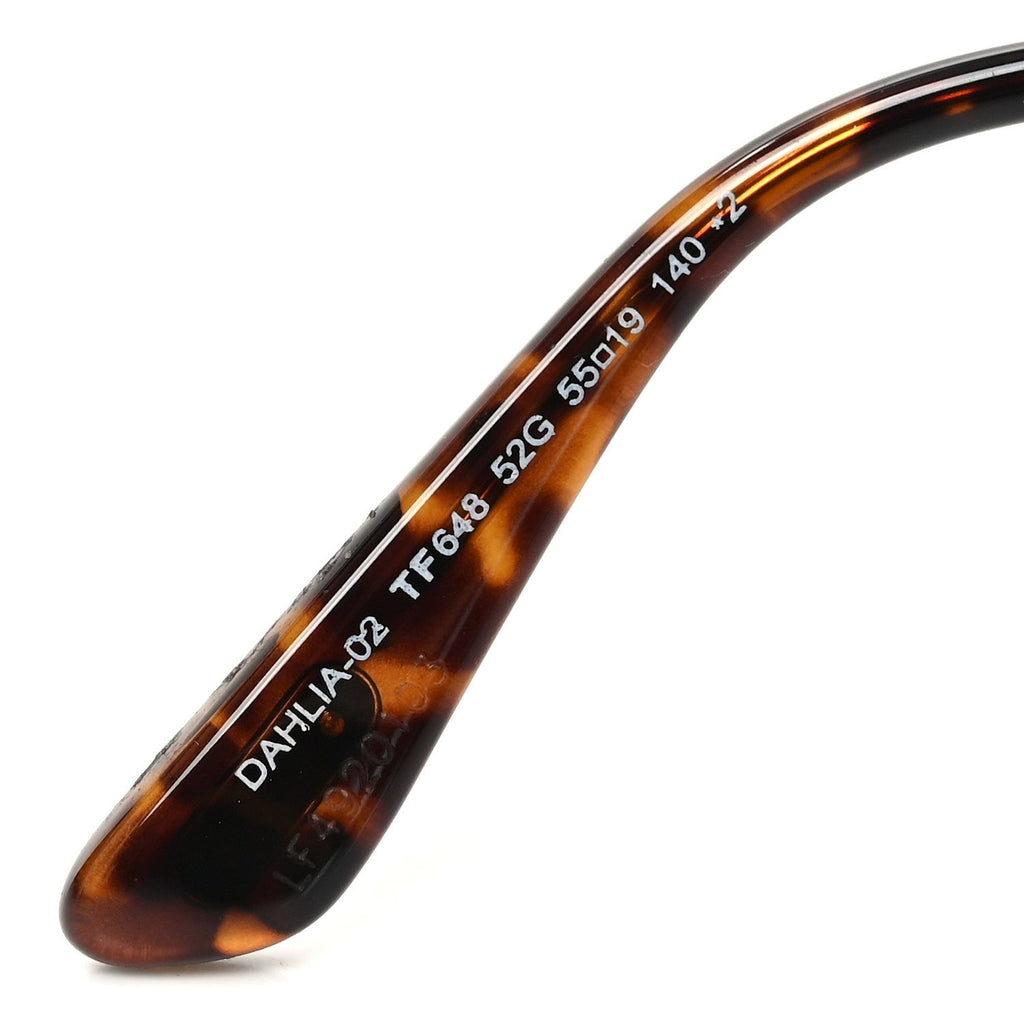 Tom Ford Square Sunglasses — Tortoise TF648