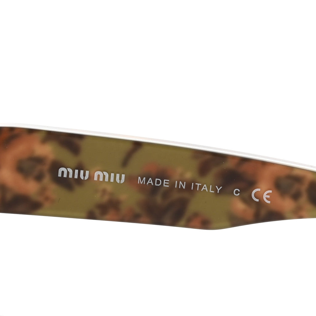 Miu Miu Square Sunglasses — Tortoise SMU01P