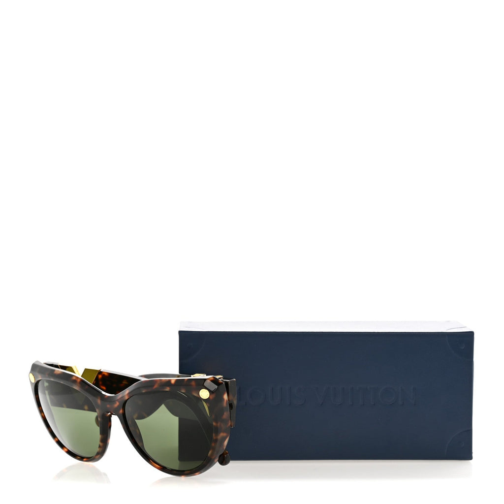 Louis Vuitton Round Sunglasses — Tortoise Z0904W