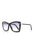 Tom Ford Cat-Eye Sunglasses — Black TF849