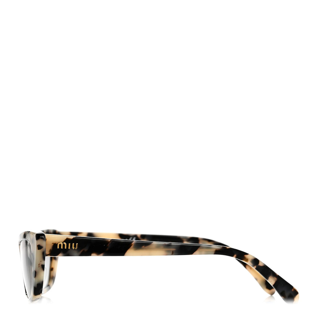 Miu Miu Cat-Eye Sunglasses — Tortoise SMU 10U