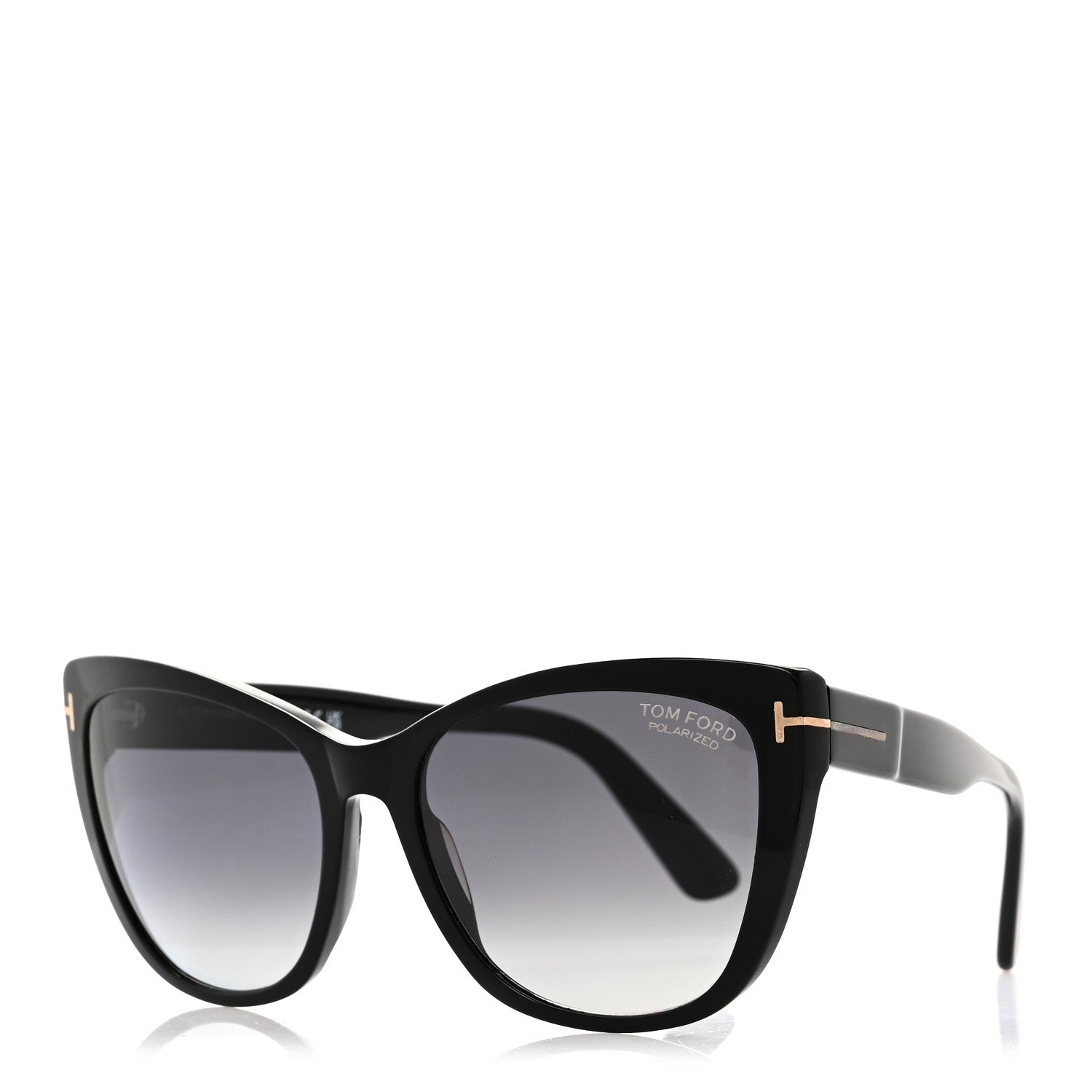 Tom Ford Cat-Eye Sunglasses — Black TF937