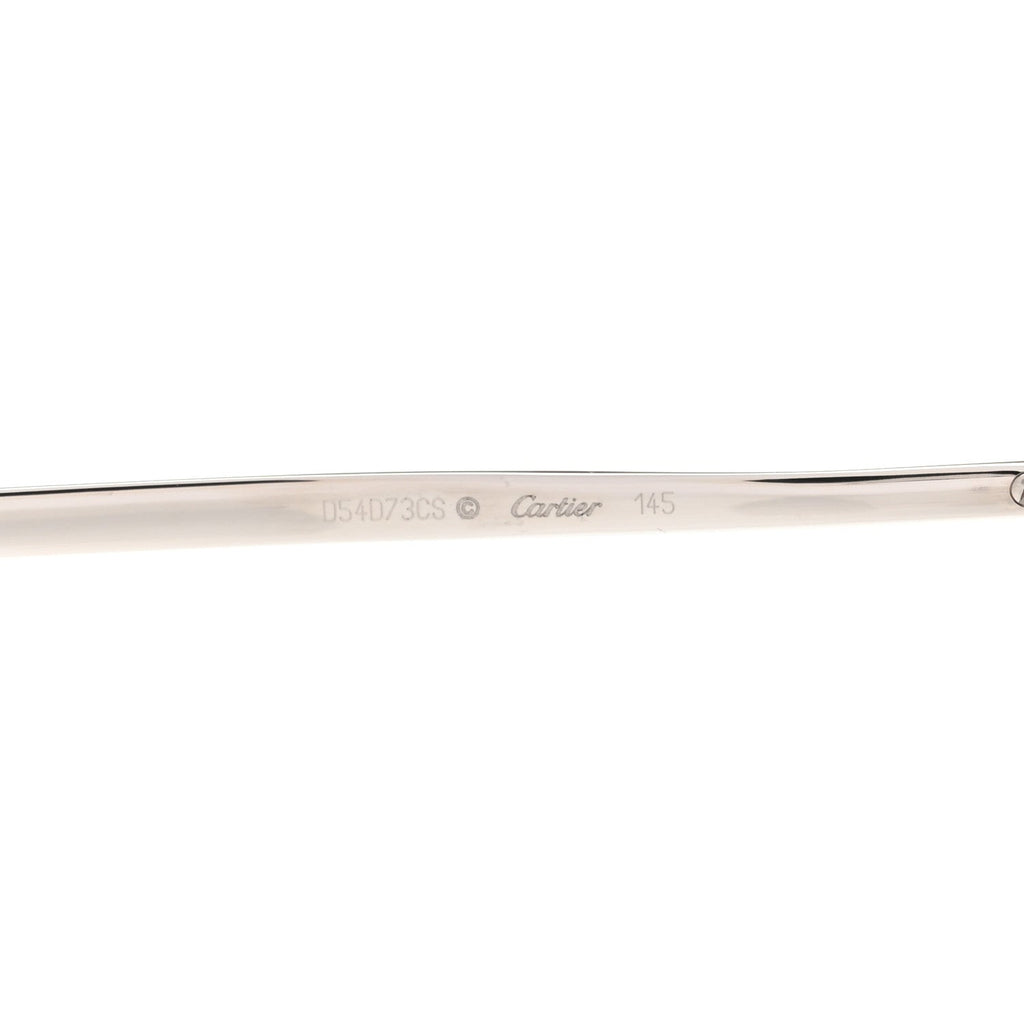Cartier Aviator Sunglasses — Black