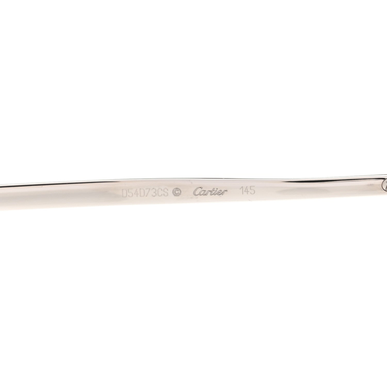 Cartier Aviator Sunglasses — Black