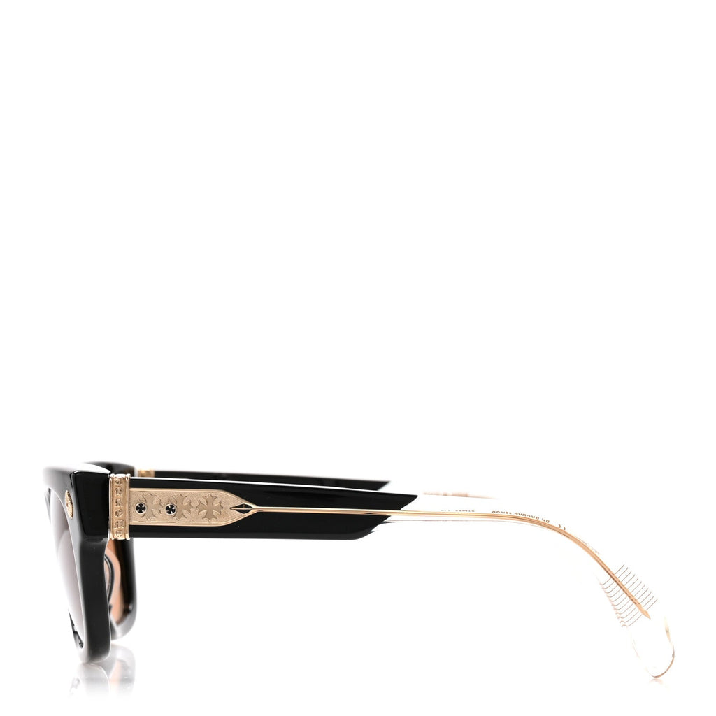 Chrome Hearts Square Sunglasses — Black