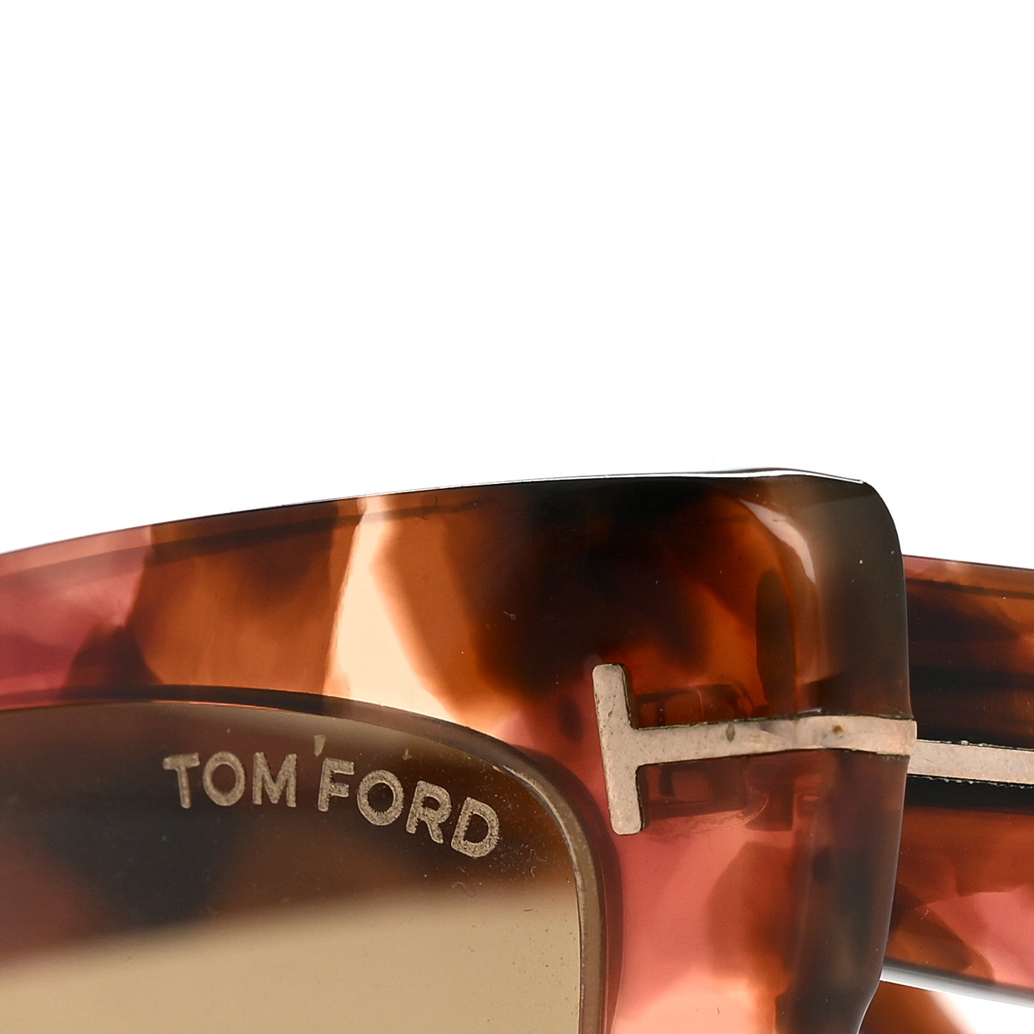 Tom Ford Cat-Eye Sunglasses — Havana TF871