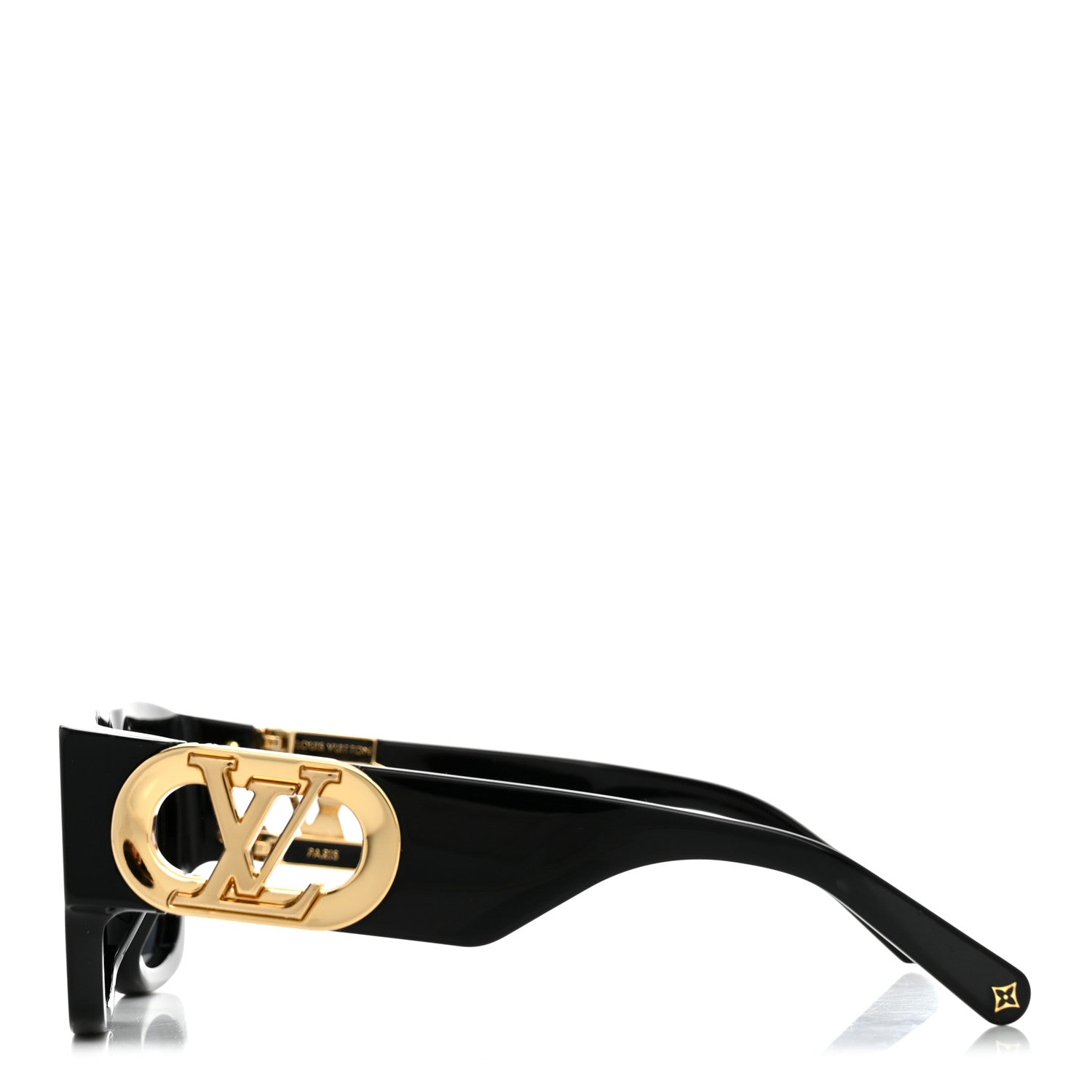 Louis Vuitton Square Sunglasses — Black Z1478E