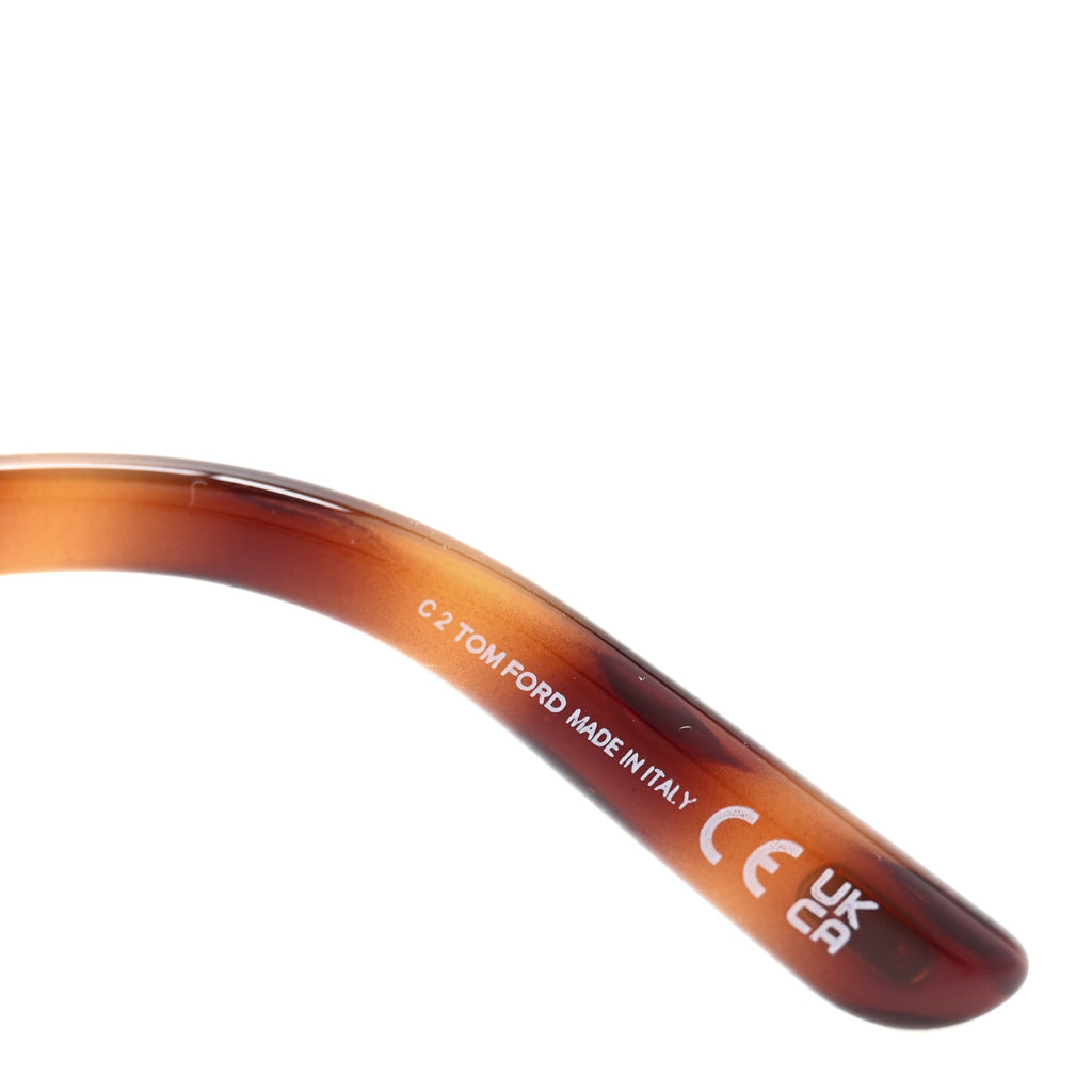 Tom Ford Oversized Sunglasses — Tortoise TF1070