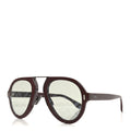 Fendi Aviator Sunglasses — Brown