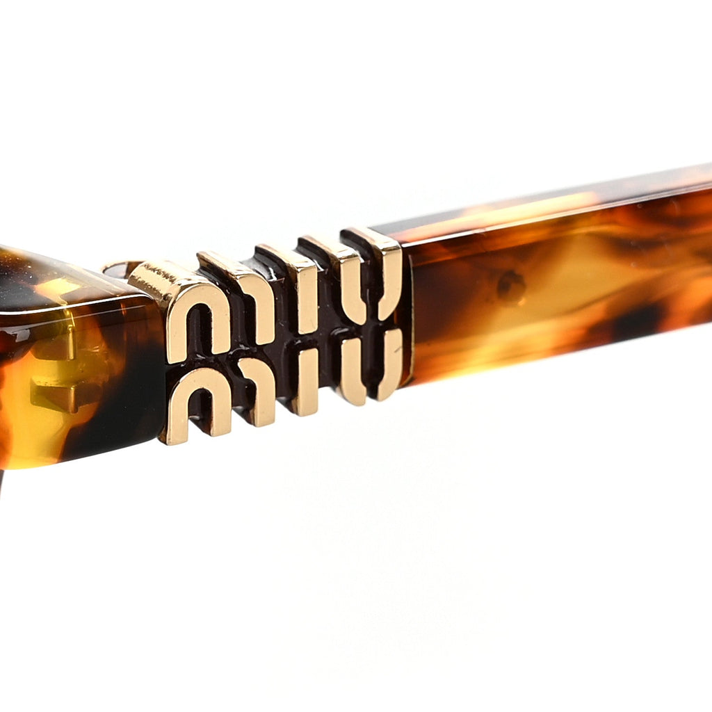 Miu Miu Rectangle Sunglasses — Beige SMU11Z