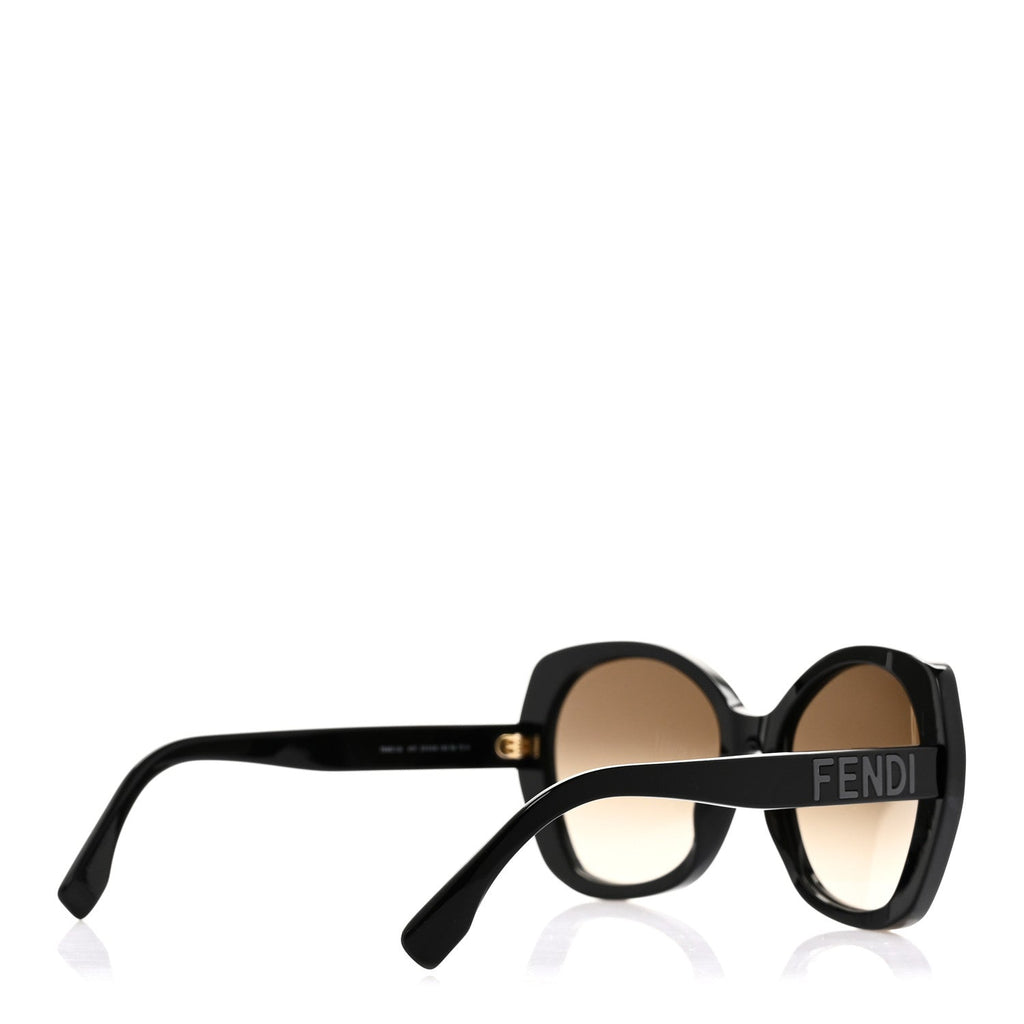 Fendi Square Sunglasses — Black