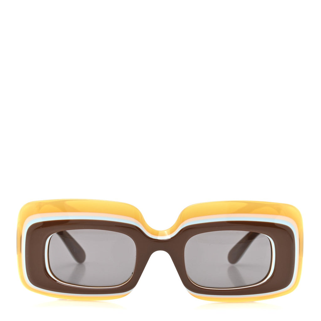 Loewe Square Sunglasses — Brown