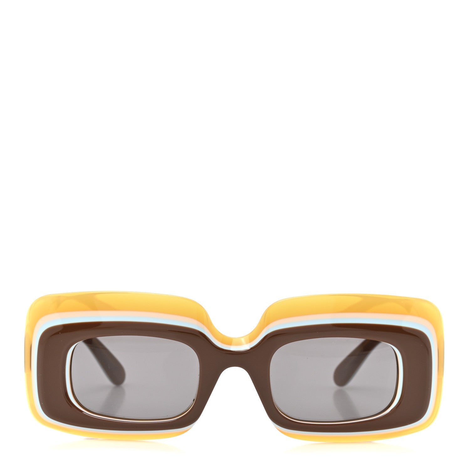 Loewe Square Sunglasses — Brown