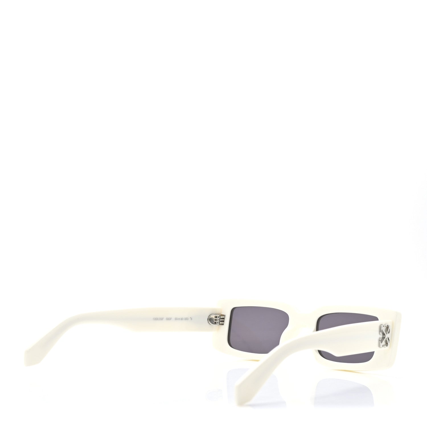 Off-White Square Sunglasses — White