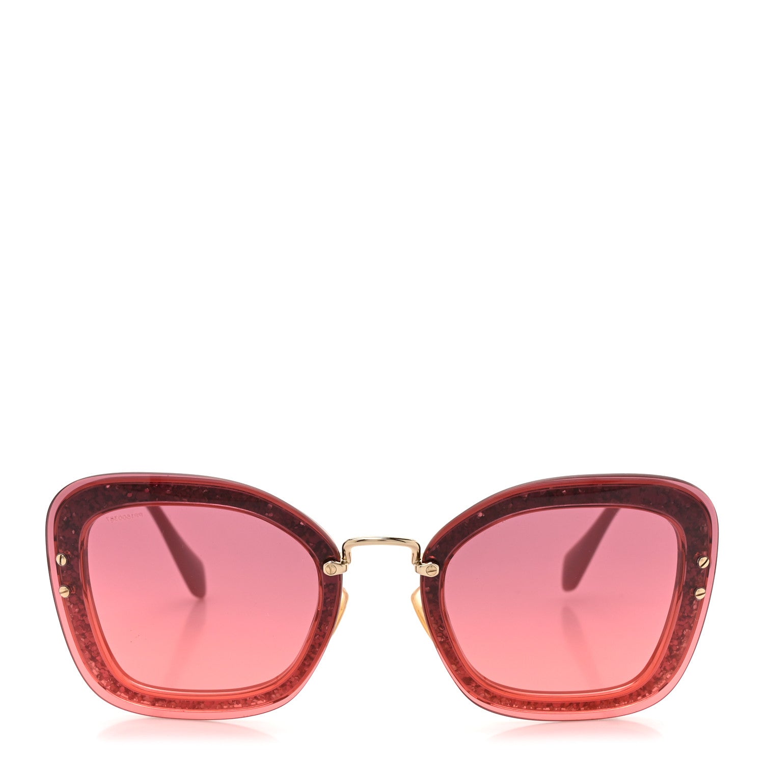 Miu Miu Cat-Eye Sunglasses — Pink SMU02T