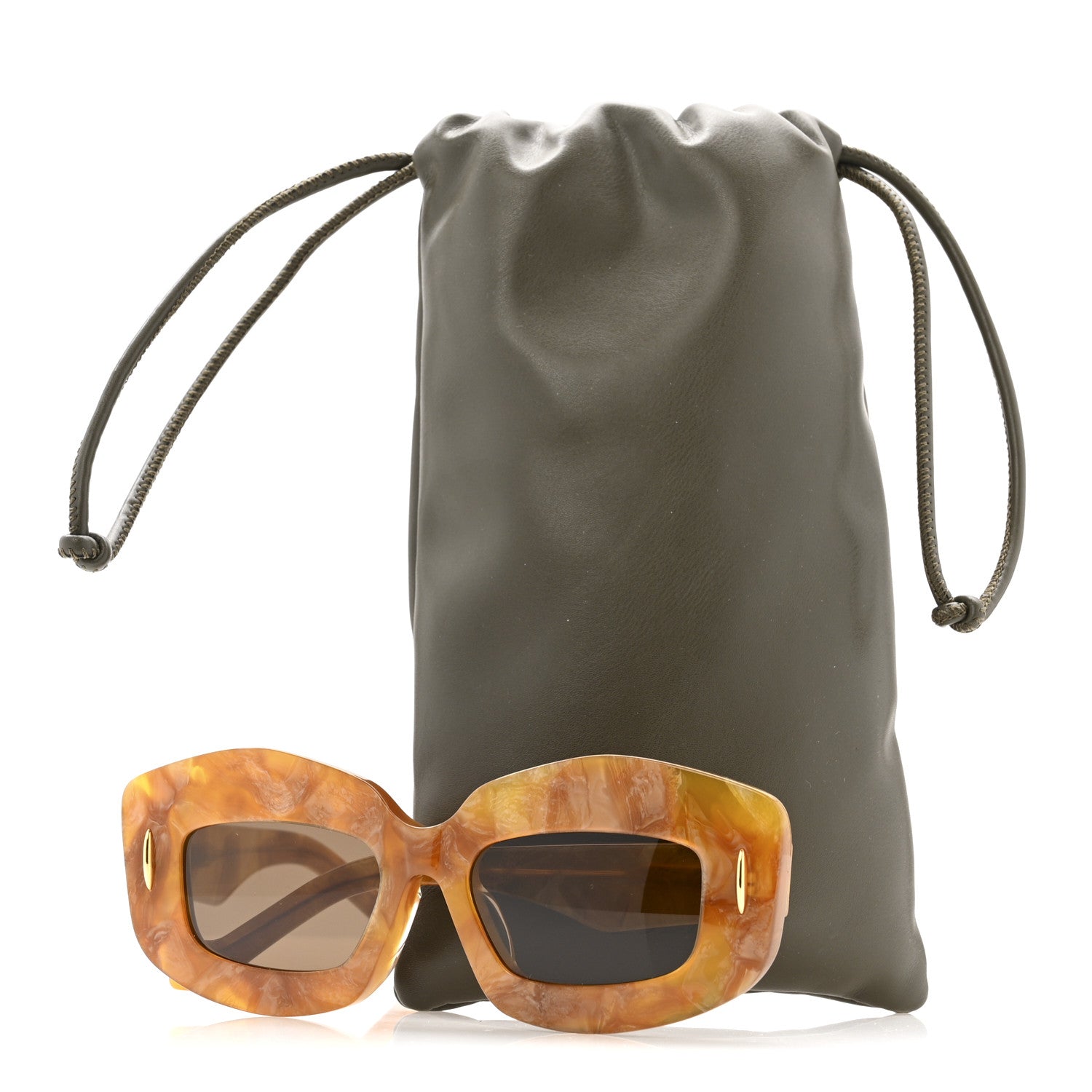 Loewe Cat-Eye Sunglasses — Tortoise
